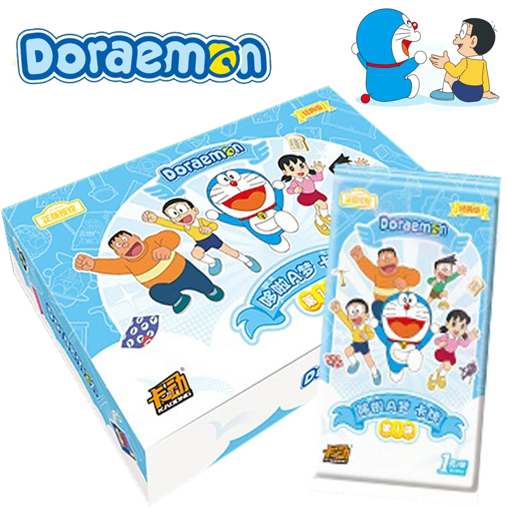 

Genuine Doraemon Collection Cards for Children Classic Anime Machine Cat Limited Edition Beach Surfing Theme Cards Festival Gift