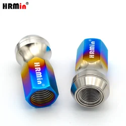 HRMin 10.9 grade Gr.5 titanium open end cone seat free washer wheel lug nut M12*1.5mm for Toyoto,Mazda,Honda,Acura,Scion,Lexus