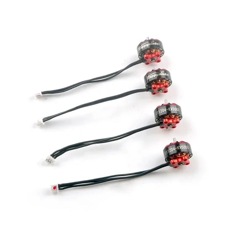Happymodel 4PCS EX1204 5000KV 6500KV Brushless Motor 1.5mm Shaft for 2-4S 2-3S 3 Inch FPV Racing Drone Toothpick Quadcopter
