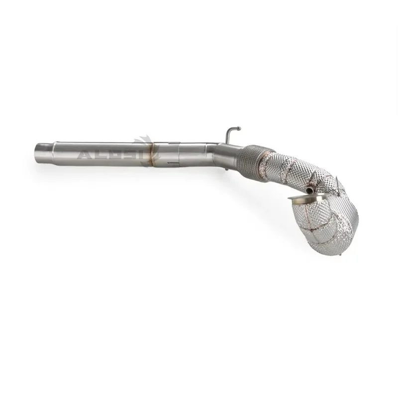 Stainless Steel High-performance Exhaust Pipe Downspout Suitable for Audi Q3 2.0T 2013-2018 Car Perfect Modification