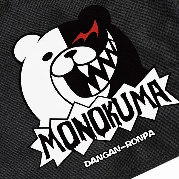 Danganronpa V3 Kirisu Koyori Anime Two-Dimensional Peripheral Shoulder Crossbody School Bag Black And White Bear Nanjou Makoto