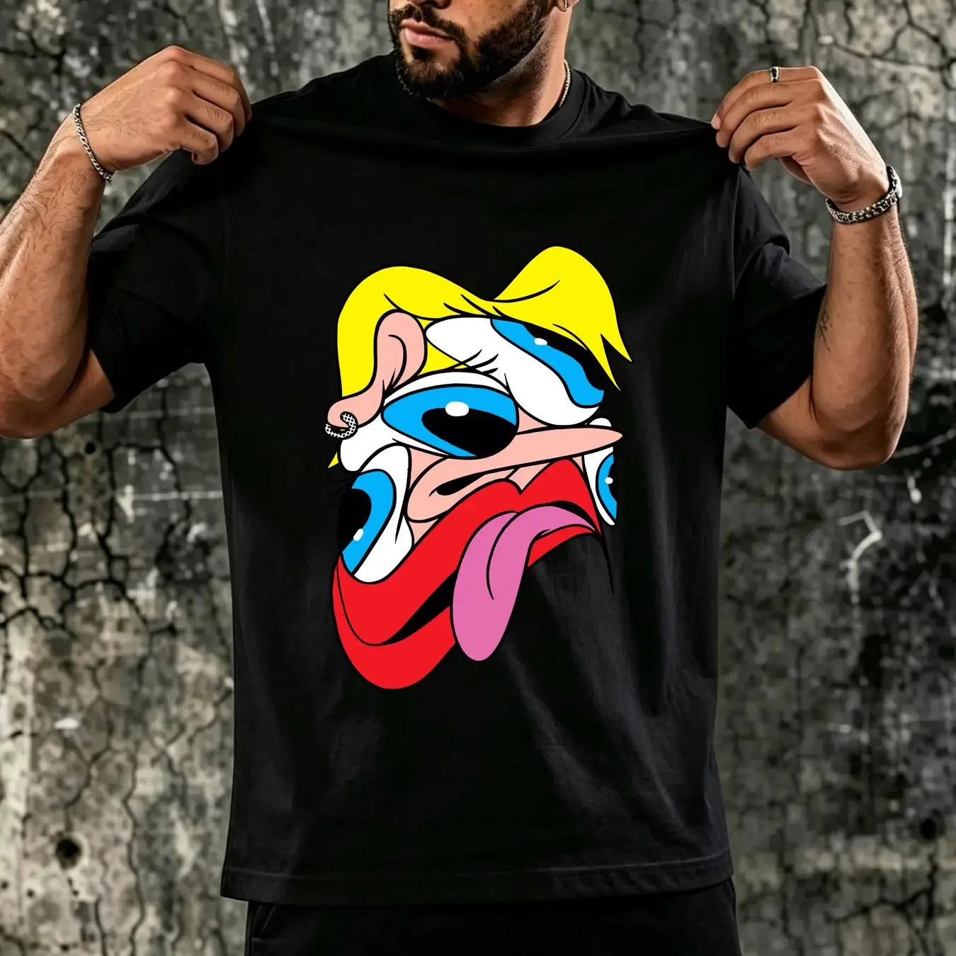 washed T Shirt Amyl The Sniffers Band Comfort To Me S 5XL FR823 vintage Washed Soft fashion graphic Slightly streetwear