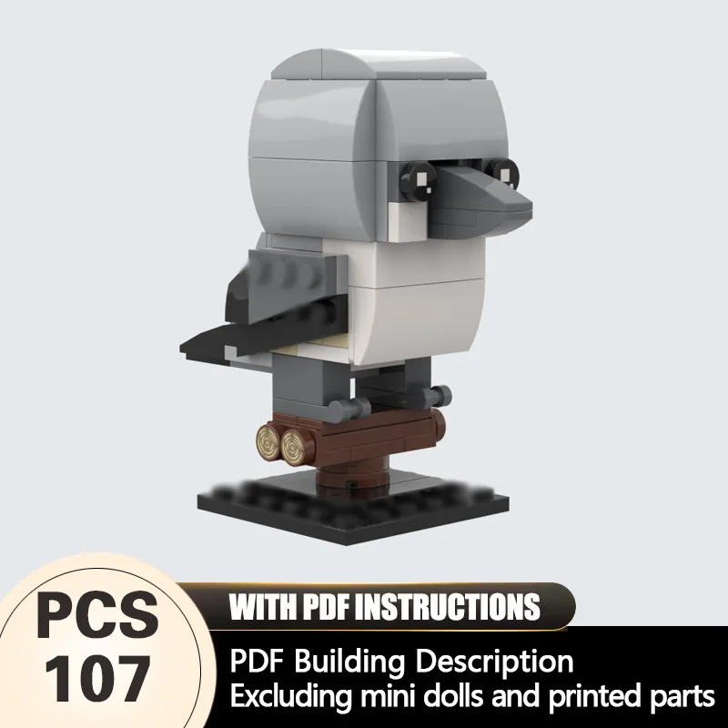 

Creators Animal Series Model MOC Building Bricks Northern Mockingbird Modular Technology Gifts Holiday Assemble Children Toys