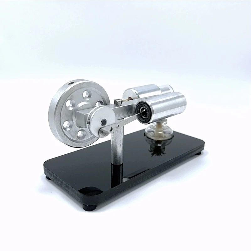 Stirling Engine Single Cylinder Metal Micro Generator Suitable for DIY Scientific Physics Experiments Birthday Gifts Toys Games