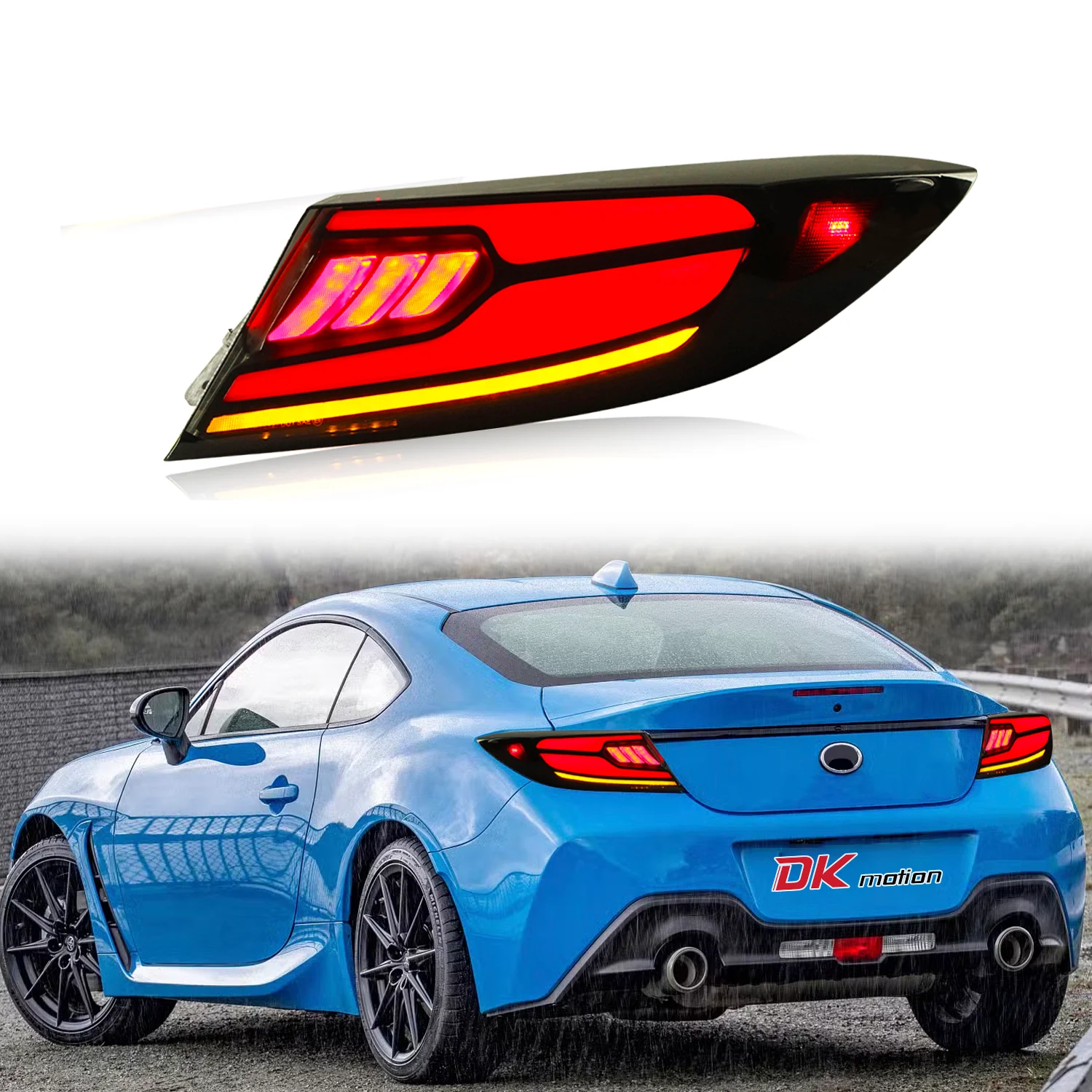 

Led Taillights for 86 2022-2023 for GR86 BRZ With Dynamic Animation Modified Car Tail Lamps Taillamp Assembly