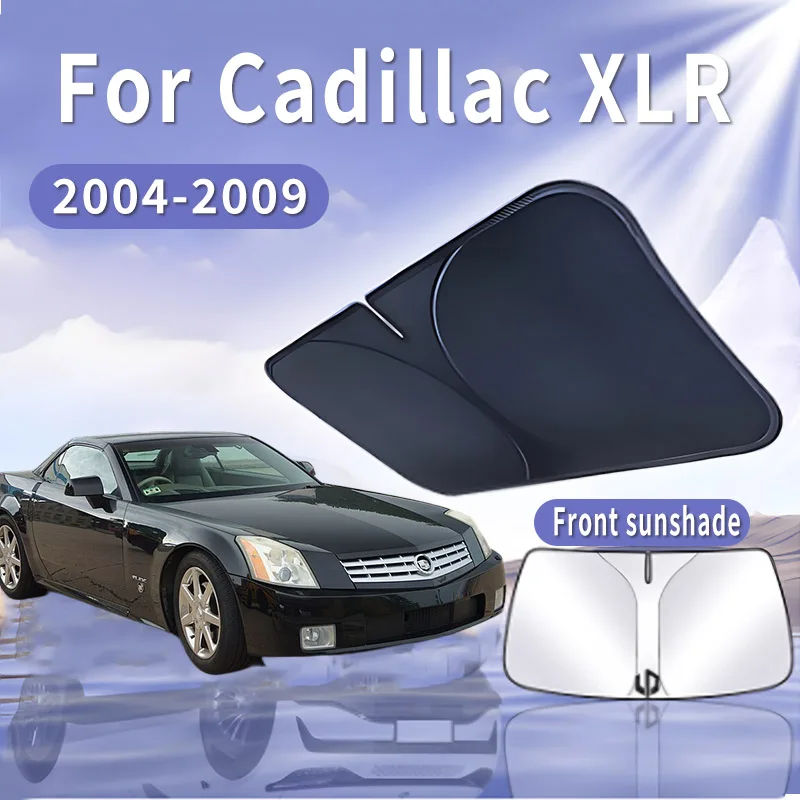 

Foldable Car Sun Visor For Cadillac XLR 2004~2009 2005 Front Windshield Sunshade Heat Insulation Summer Cooling Auto Accessories