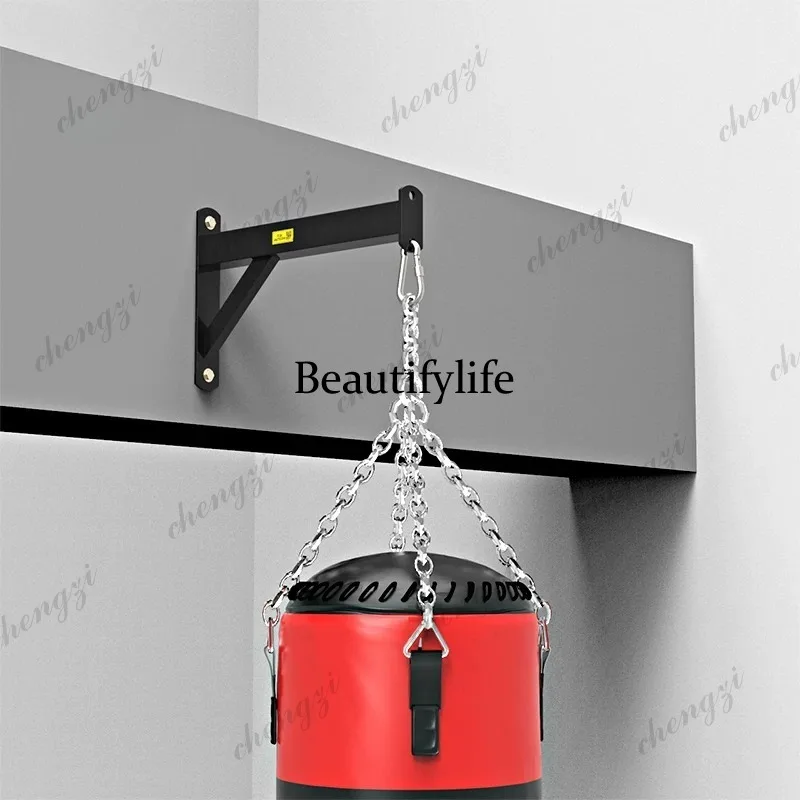 Side beams are equipped with sandbag racks, boxing sandbag stands, hanging rings, sandbag rack hangers, indoor fitness racks