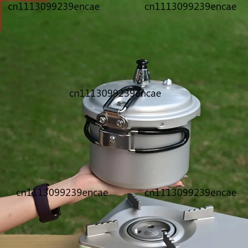 Portable Mini Cooker Professional Multifunctional Cookware Aluminum Alloy Cooking Pot Rice Cooker for Kitchen Outdoor Camping