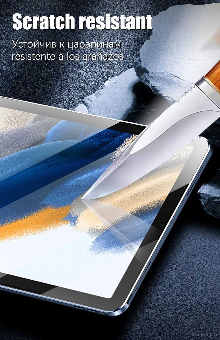 2PCS gehärtetes Glas Displayschutzfolie für Samsung Galaxy Tab S8 Ultra Plus S6 Lite S7 Fe A7 Lite A8 S9 A9 Tablet Zubehör Film – Detail 9