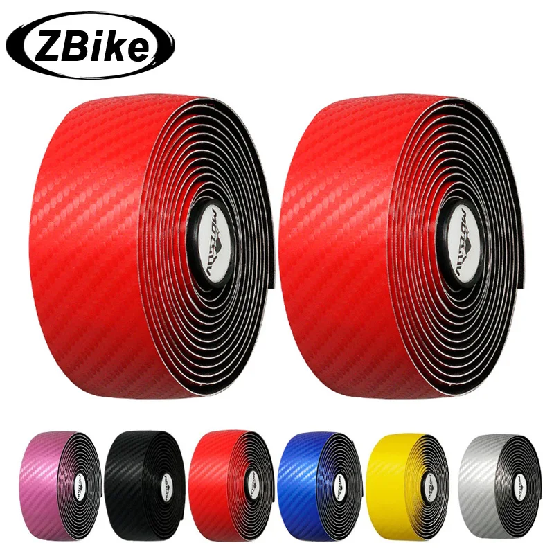 Bicycle Handlebar Tape Anti-Vibration PU EVA Bent Cycling Road Bike Tapes Racing Breathable Non-Slip Handle Bar Belt Wrap