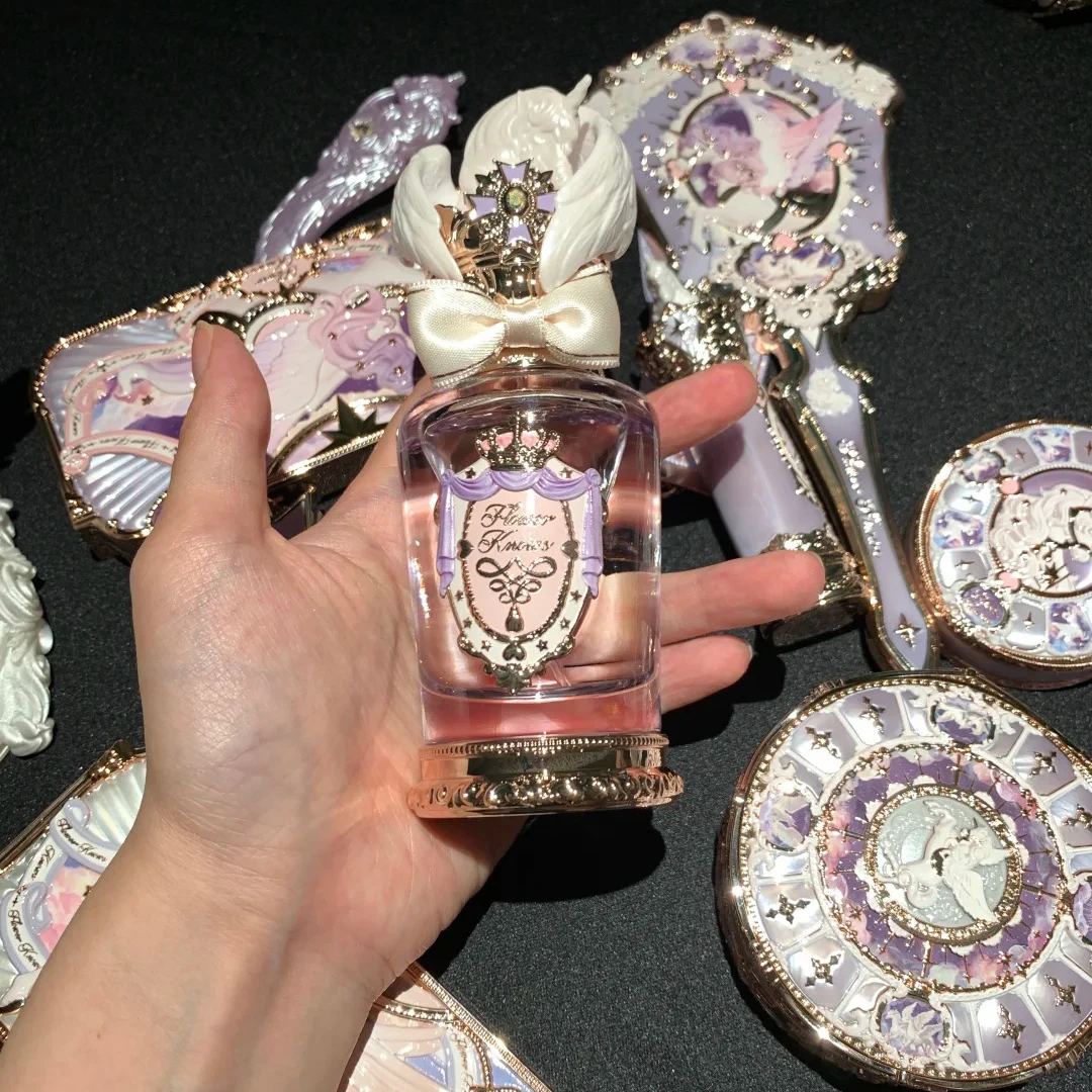Flower Knows Knight Unicorn Collection Perfumes Set Long Lasting Sweet Red Berry Jam Fruity Floral Romantic Gift for Women Girls