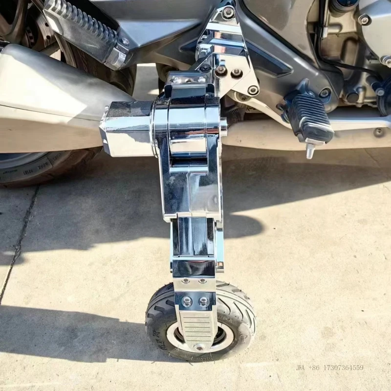 Parking Wheels for HD Indian K1600 GTL-chiefdom Brand Black/Chrome R18 Fitment 2-Year Warranty