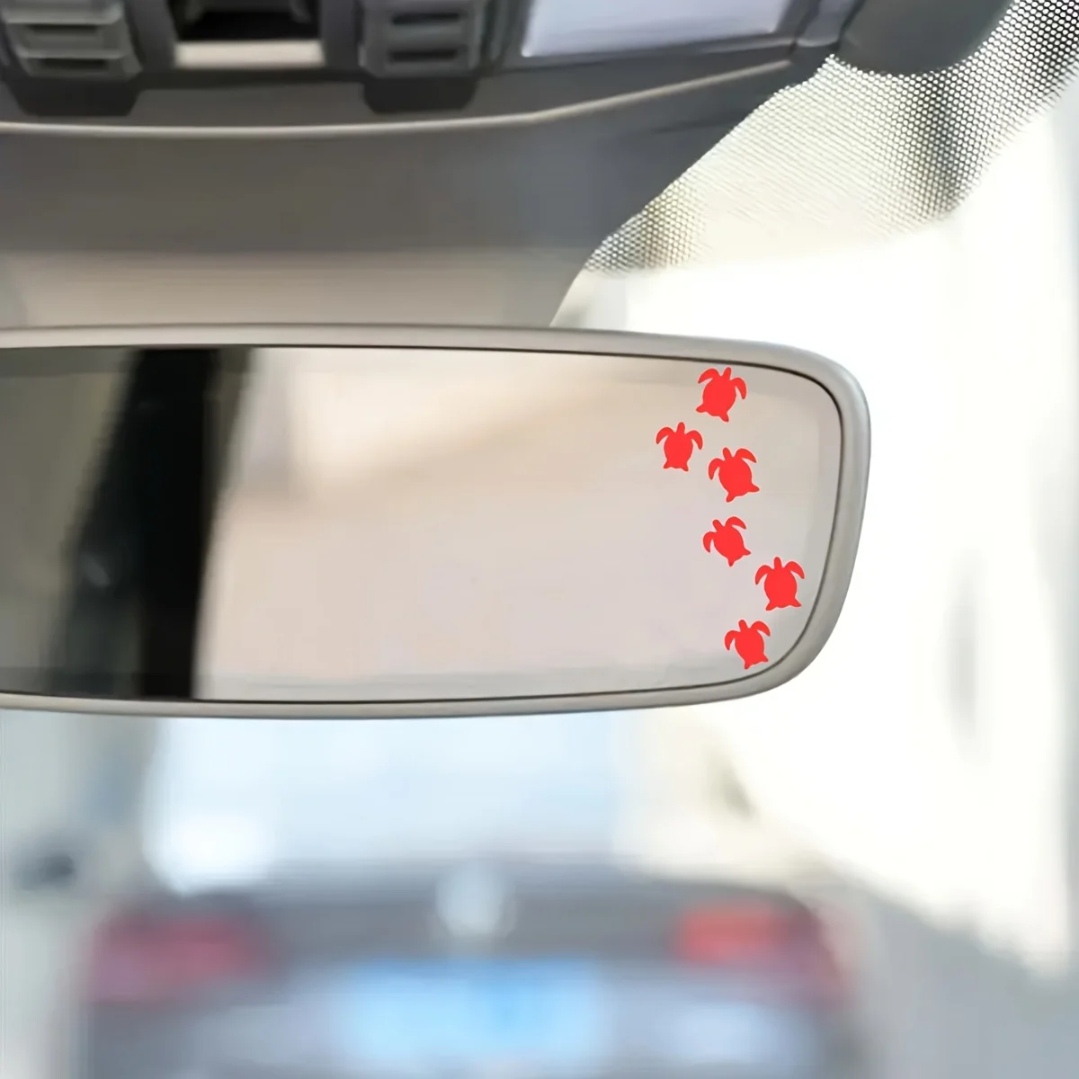 

laptops, thermos cups Motorcycle Helmet Stickers 12 cute mini turtle stickers for car rearview mirror decoration