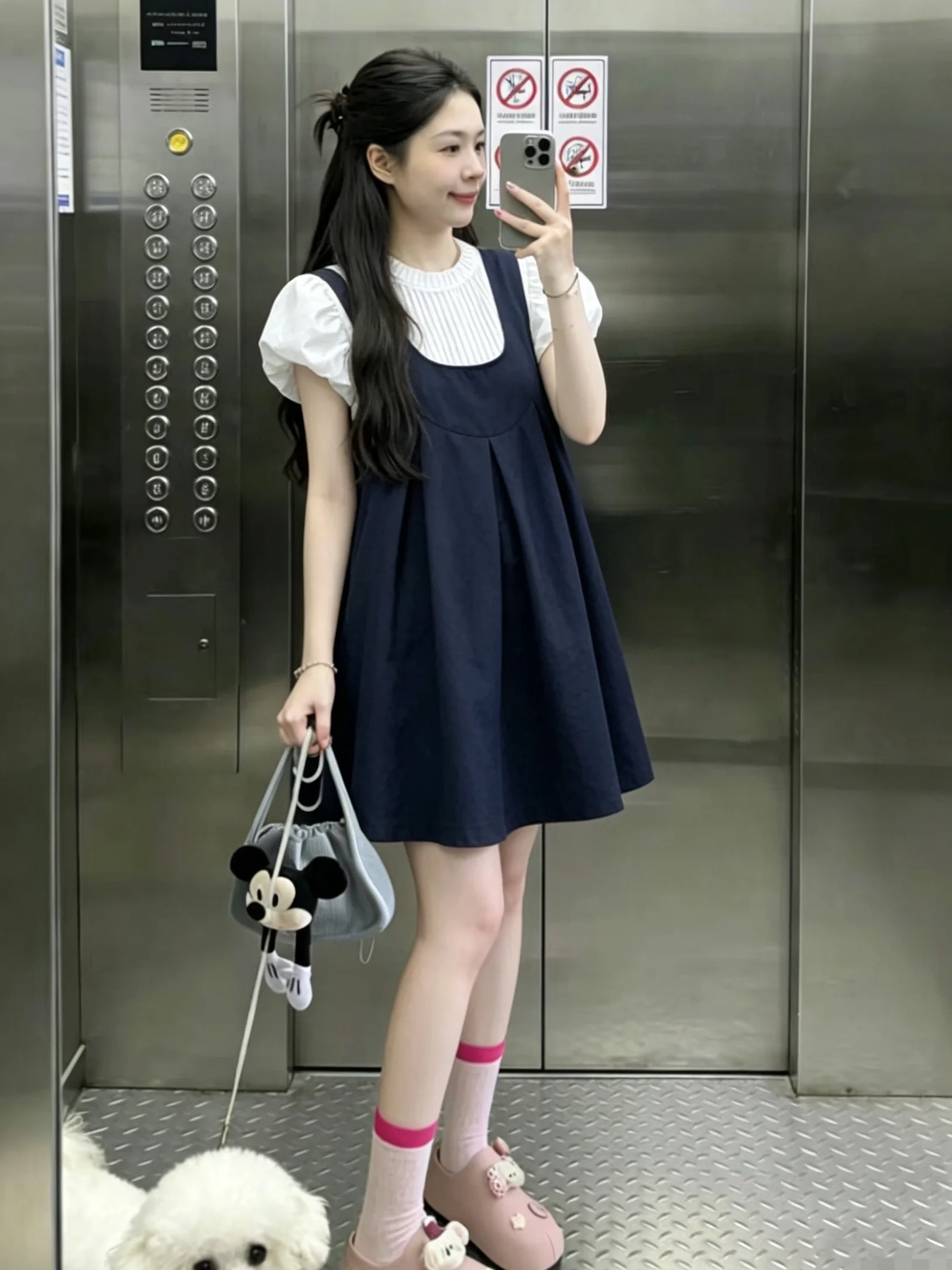 maternity-dress-summer-new-style-2026-short-skirt-sensation-slimming-strap-dress-two-piece-set-summer-for-pregnant-women