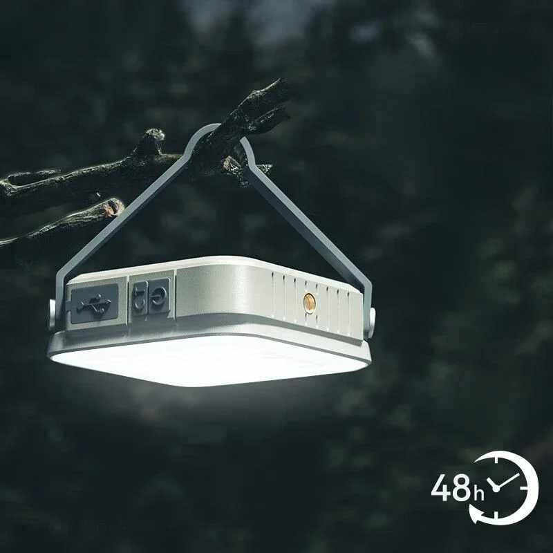 Warsun Solar Powered Camping Light Rechargeable Portable Tent Atmosphere Lamp Outdoor Emergency Camping Lighting