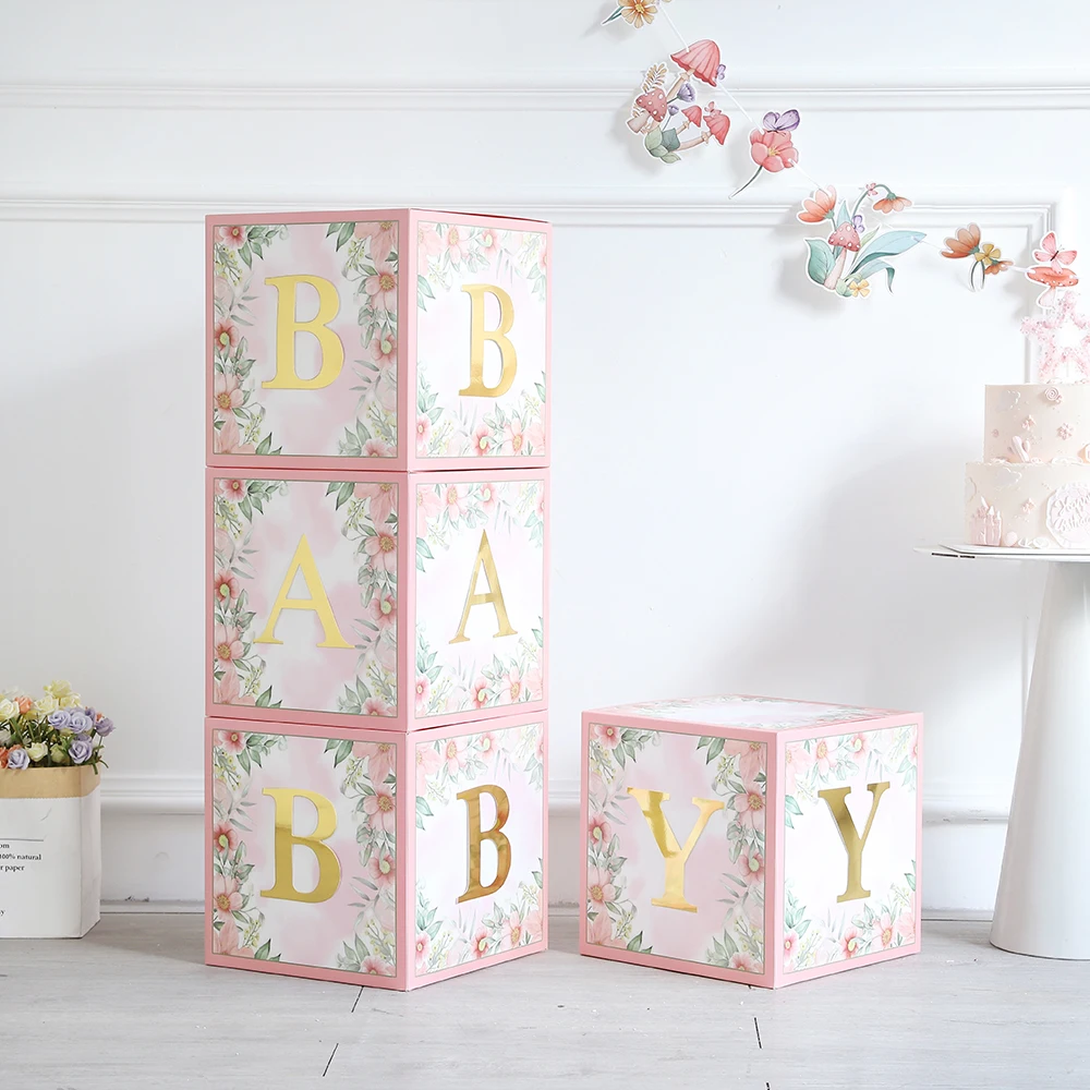Flower Fairy Butterfly Theme Balloon Garland Kit With Macaron BABY Ballon Box Boho Babyshower Gender Reveal Birthday Party Decor