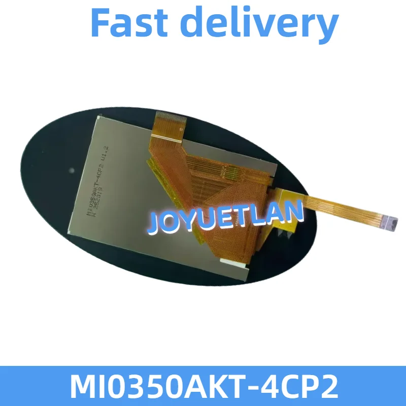 Assemblaggio touch MI0350AKT-4CP2 da 3,5 pollici, touch screen ovale, display LCD