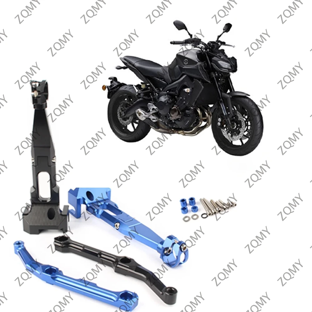 

For Yamaha MT-09 Tracer/FJ09 2016 2017 Steering Damper Stabilizer Mounting Bracket CNC 6061-T6 Aluminum