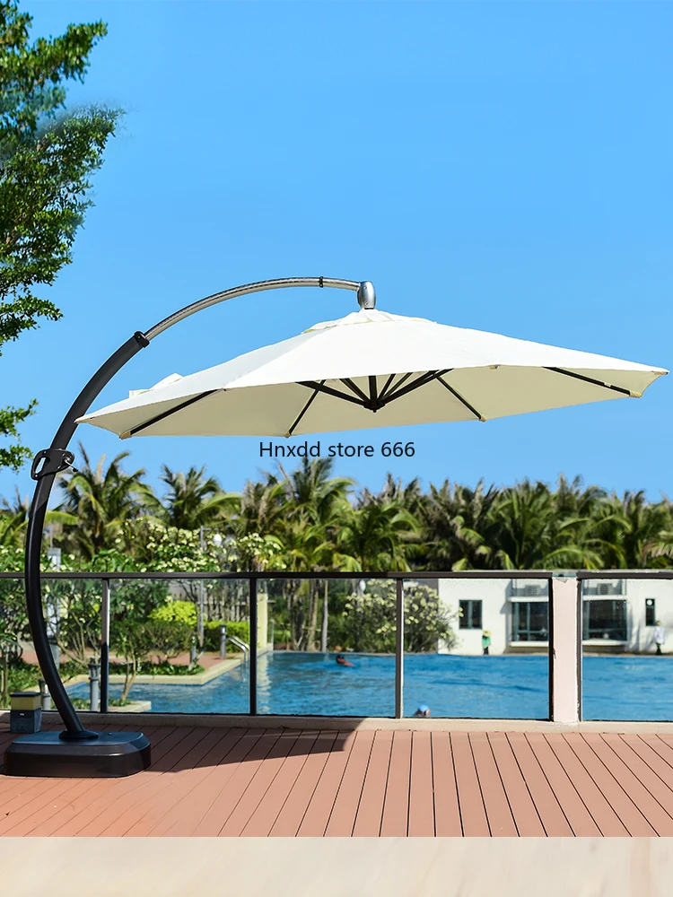 Terrace Parasol Outdoor Sun Court Roman Umbrella Outdoor Garden Villa Umbrella