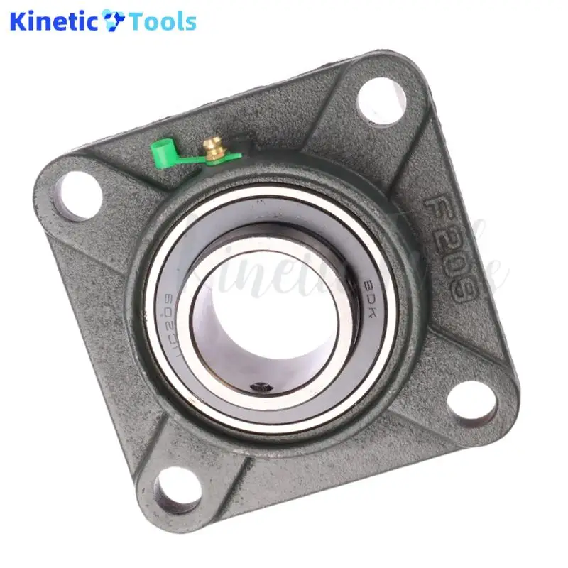 UCF209 플랜지 시트 베어링 45mm 구멍 직경 주철 베어링 유닛 고정 나사 잠금