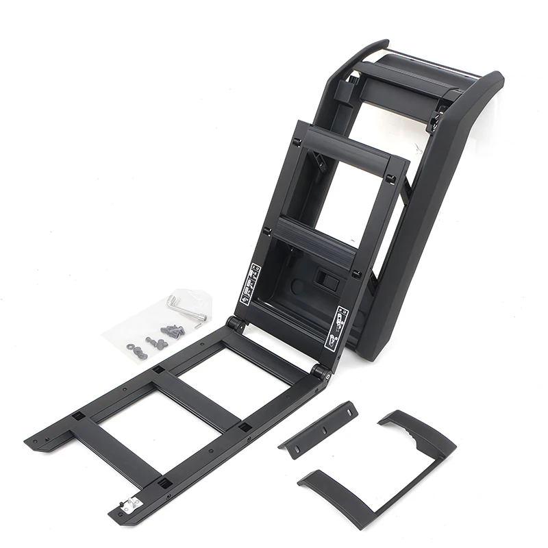 Auto Parts Aluminum Roof Access Ladder Side Steps Fit For LAND CRUISER LC95 PRADO J90/J95 FJ95 1996-2002 view 3