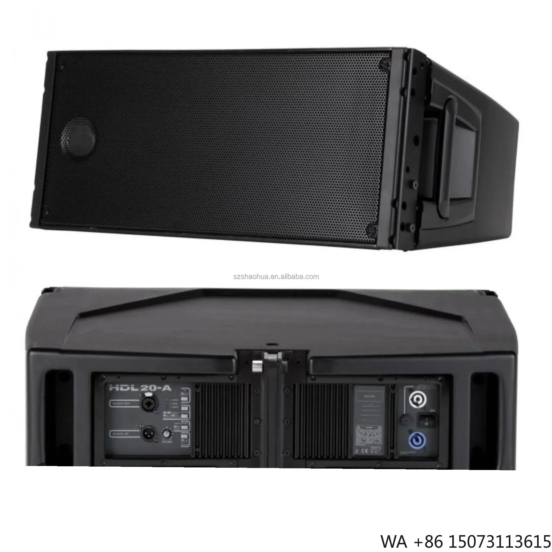 

Двойные 10-дюймовые активные профессиональные акустические системы Line Array для диджеев