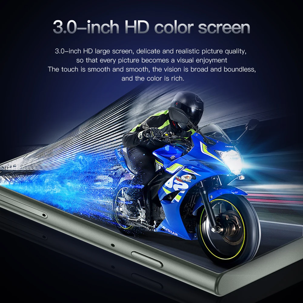 HOT SERVO Mini 4G Network Smartphone 3.0" Screen Dual SIM Standby Android 10.0 2GB+16GB WiFi GPS Small Mobile Phone Face Unlock