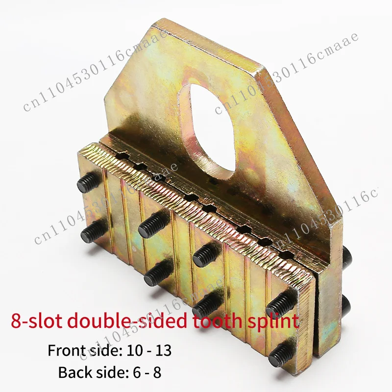 Elevator accessories 6/8 channel steel lifting device, elevator wire rope clip, suitable for
