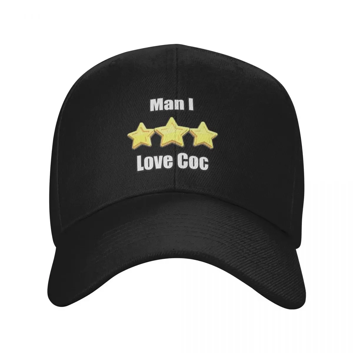 

I love coc Baseball Cap Golf Hat Man Luxury Cap men's big size hat Baseball Men Women's