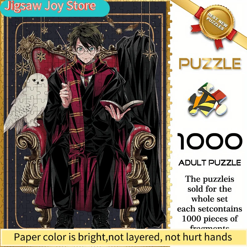 

Пазлы Warner Bros. Seamless Puzzles Z10.31-114 с иллюстрацией в стиле Гарри Поттера, изображающей сцену с троном, прочные и долговечные.