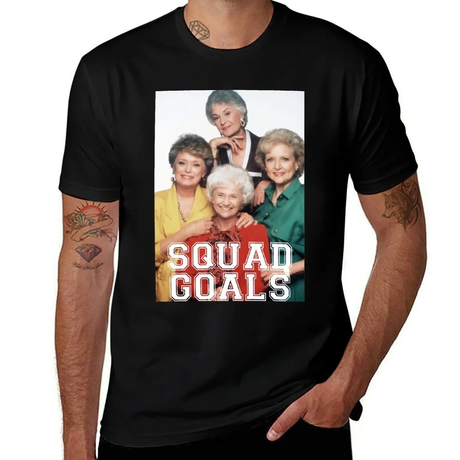 

Squad Goals T-Shirt t shirts for man pack cotton t shirts for man cotton T-Shirt