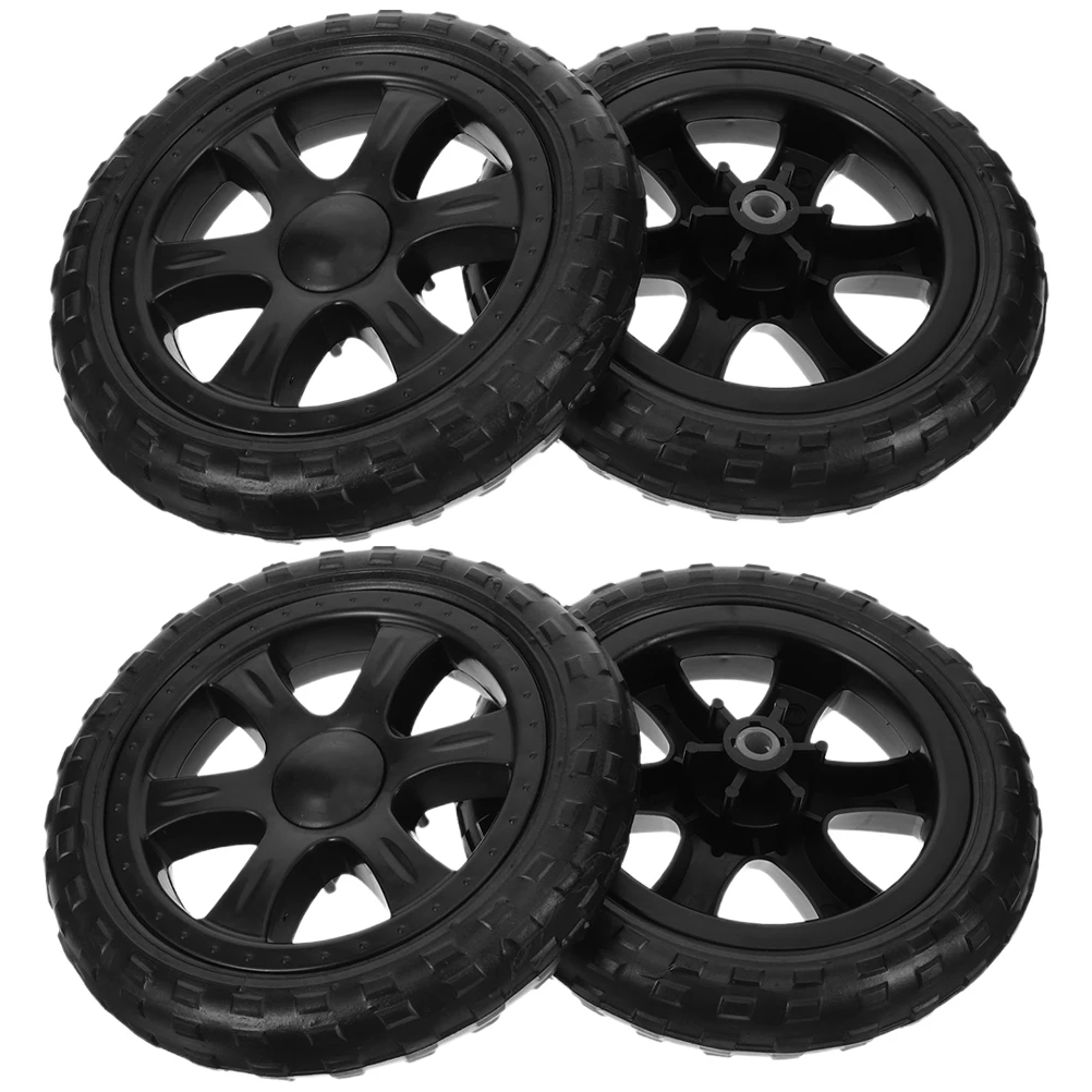 

4pcs Shopping Wheels Replacement Heavy Cart Wheels Duty Plastic Stair Climber Trolley Grocery Cart Wheel Hardware