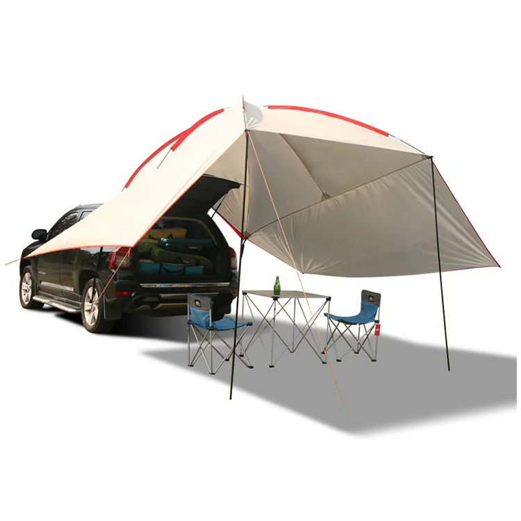 Car Roof And Rear Outdoor Portable Suv Roof Top Truck Awning Tent Car Tailgate Rear Tent Awning Truck Pick Up Tent Dachzelt