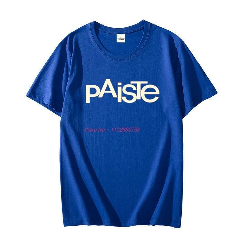 Summer Cotton T-shirt Paiste Cymbals Sounds Gongs Music Unisex Fashion graphic t shirts short sleeve t-shirts Men's clothing