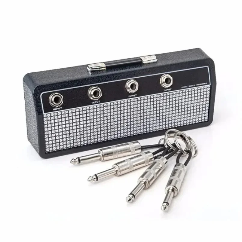Creative Radio Plug Key Organizer Retro Wall Mount Storage Solution Decorative Hooks