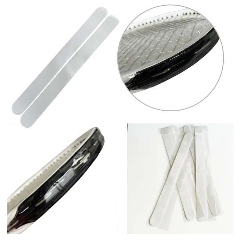 Transparents Tennis Rackets Head Tape Racquet Head Guard Protections Tape Badmintons Rackets Head Protector Sticker