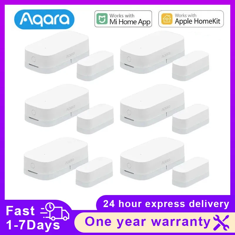 Original Aqara Door And Window Sensor ZigBee Wireless Connection Smart Home Linkage Alarm Work With Xiaomi Mi Home Homekit APP