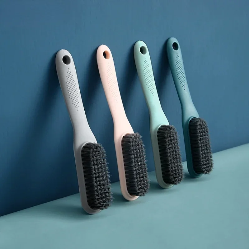 Shoe Cleaning Brush Portable Cleaning Hand Shoe Brush Multifunctional Long Handle Shoe Brush Cleaner Comfortable Grip