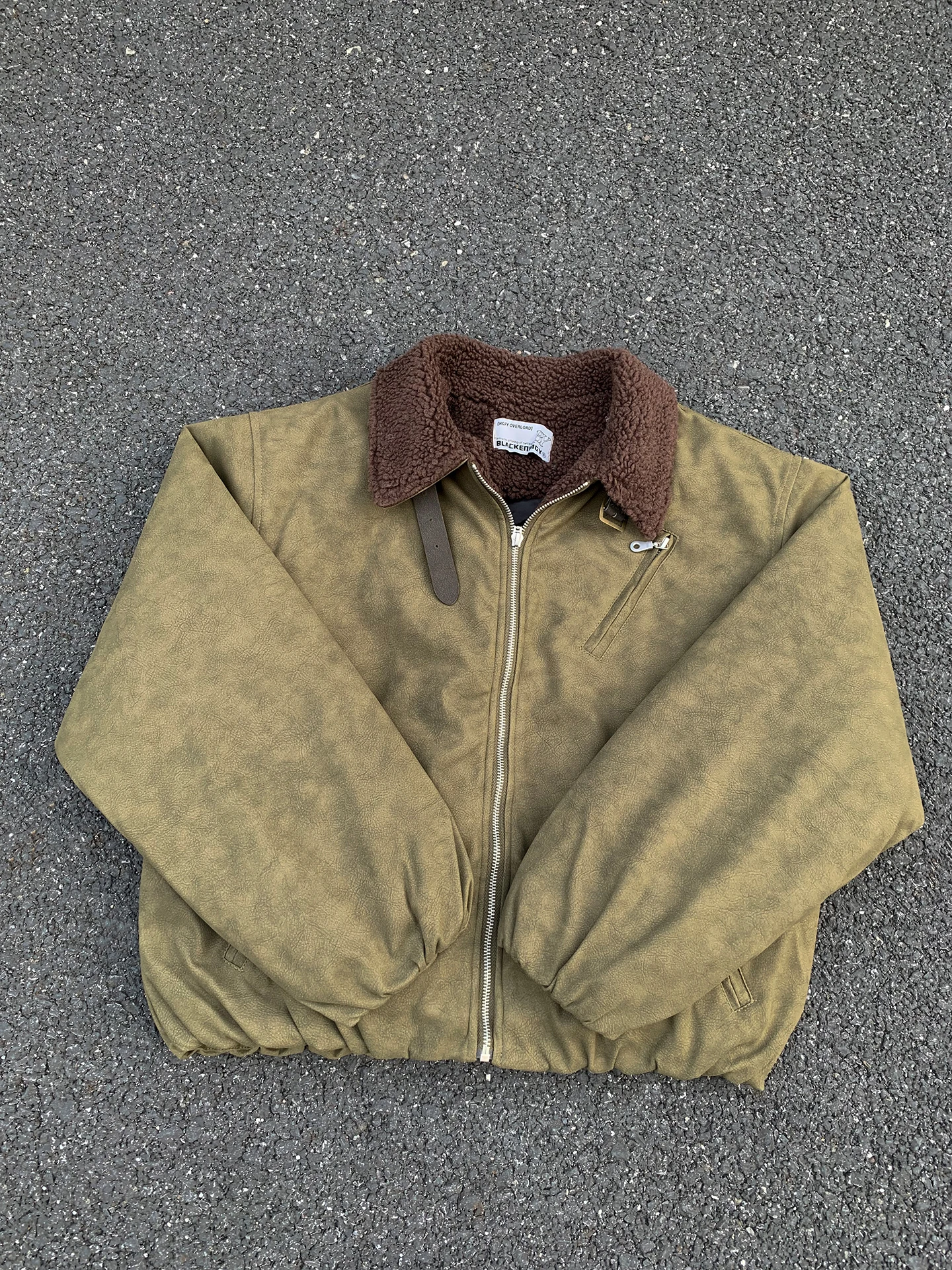 Thiened الدفء بولي Leather الجلود Jaet الرجال الشتاء عادية Sle الرجعية الأمريكية القطن معطف ort واسعة القرد العصرية ملابس خارجية