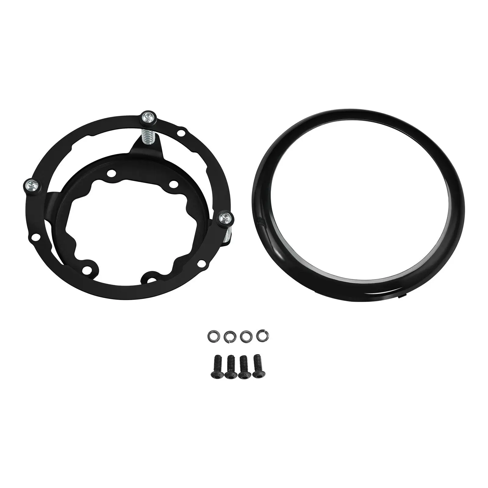 

Motorcycle Headlight Mounting Bracket Ring Set For Harley Low Rider El Diablo FXRST 2022 Low Rider ST FXLRST 2023 2024