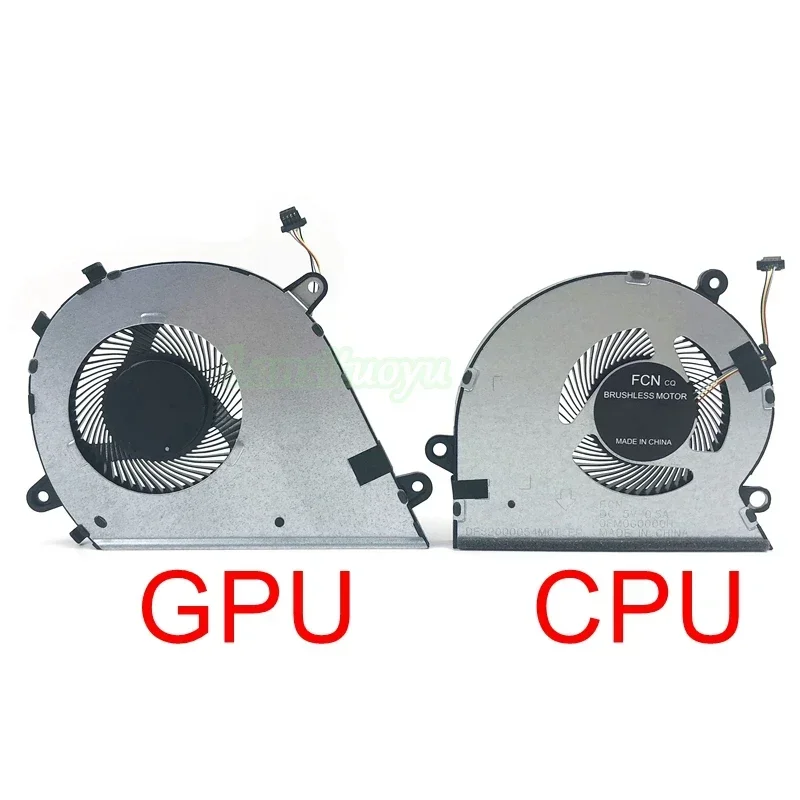 Nuevo ventilador de refrigeración GPU para CPU de ordenador portátil para Asus Mars15 VX60 VX60GT K571 X571G F571G F571GD F571GT GT9750 radiador enfriador GTX1650 DC 5V