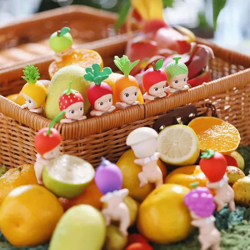 

2025 Genuine Sonny Angel Angel Harvest Series Blind Box Toy Desktop Collectible Mini Figure Desktop Decor Kids Birthday Gift