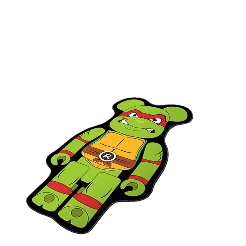 Anime Teenage Mutant Ninja Turtles Cartoon Carpet Irregular Rug Bedroom Decor Bedside Mat Non-slip Floor Mat Cosplay Doormat Toy - view 6