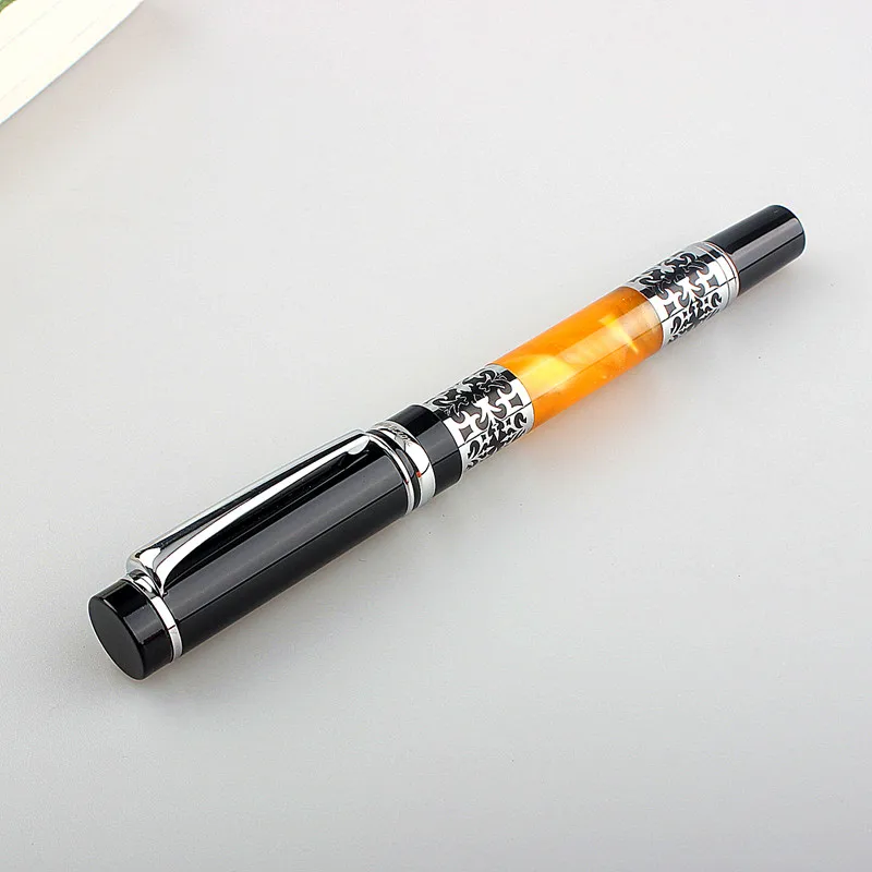 Hot Selling Metal Roller Ballpoint Pen Luxury Businessman Signature Writing Pen Gift