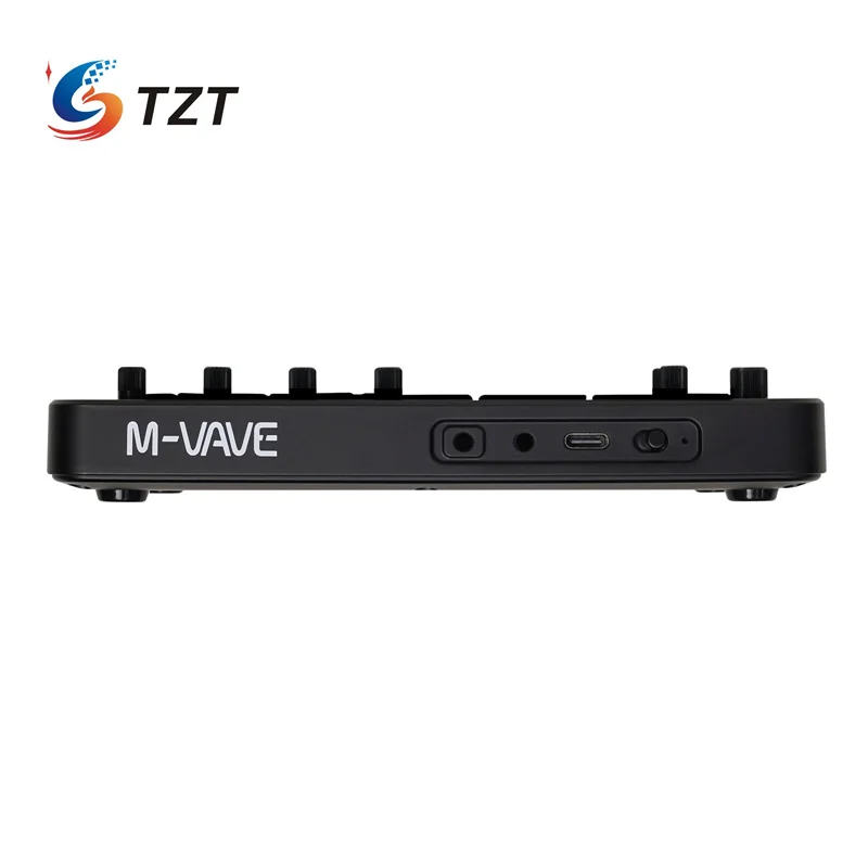 TZT M-VAVE Black/Green/Navy-blue/Grey FM-1 Portable Audio FM Synthesizer 3-Channel MIDI Built-in 6 Effects 3.5mm Stereo Output