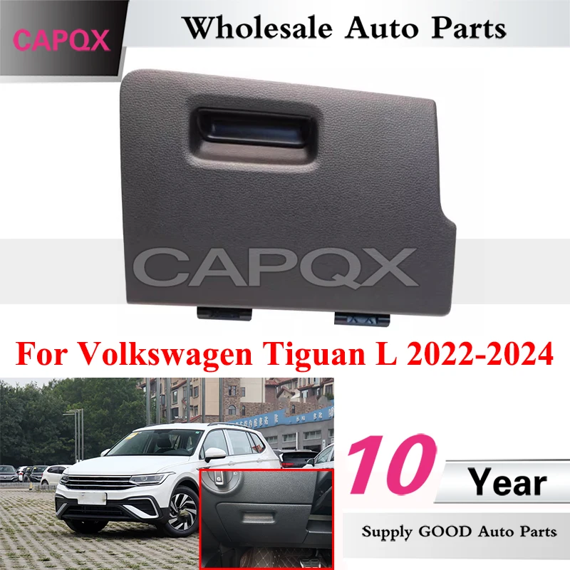 

CAPQX Dashboard Left Side Storage Box For Volkswagen Tiguan L 2022-2024 Sundries Box Glove Box (just fits for left hand drived)