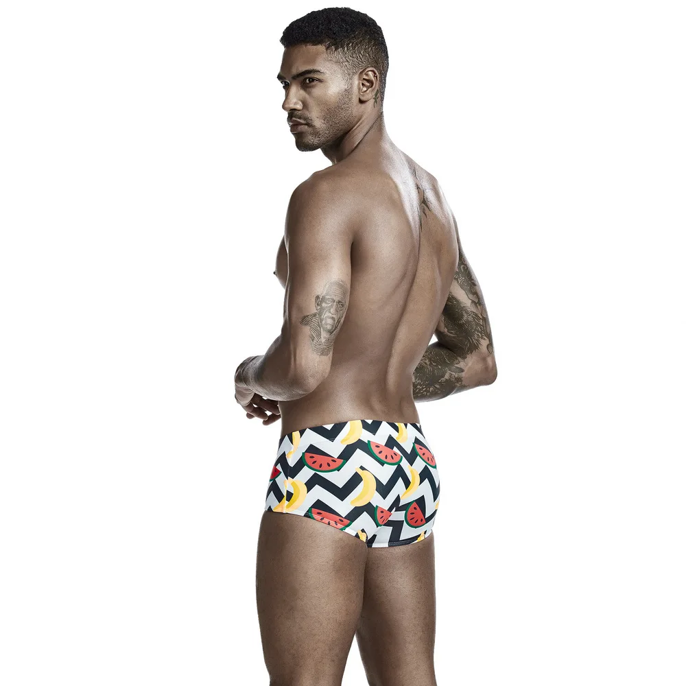 New trendy brand men's swimming trunks brand export men's swimming trunks, men's swimming trunks flat angle 00803