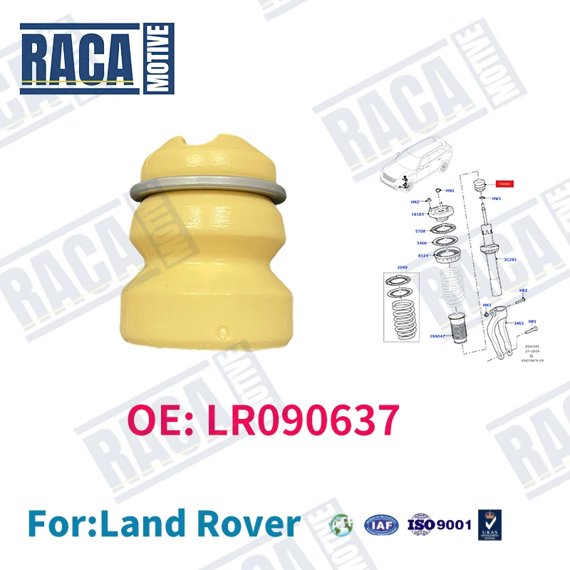 

For Land Rover Velar L560 1PCS Front shock absorber rubber cushion LR090637 LR090636