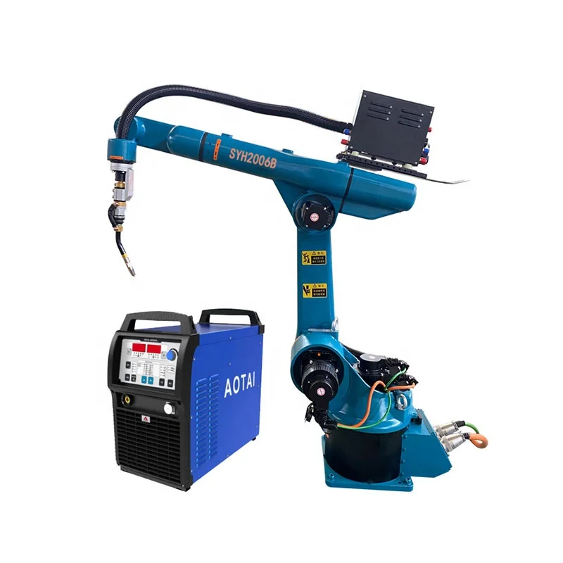 Automatic 6 Axis 6kg Industrial Arc Welding Robotic Arm