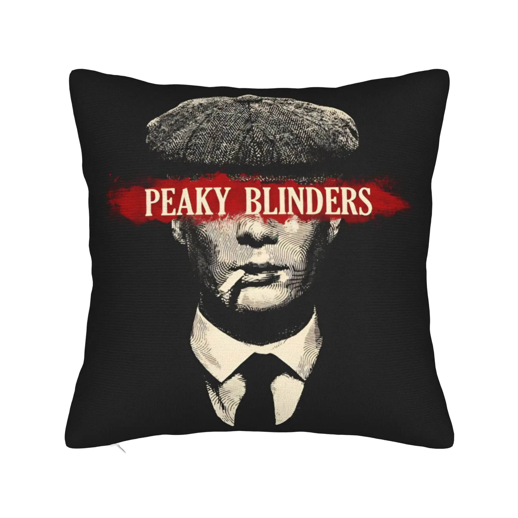 Decorative Pillow Cover Tommy Shelby Peakys Blinders Accessories Living Room  Throw Pillow Case Cover Square Multiple Sizes